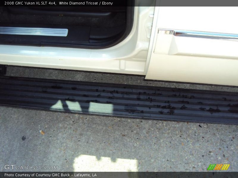 White Diamond Tricoat / Ebony 2008 GMC Yukon XL SLT 4x4