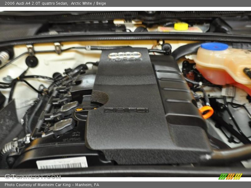 Arctic White / Beige 2006 Audi A4 2.0T quattro Sedan