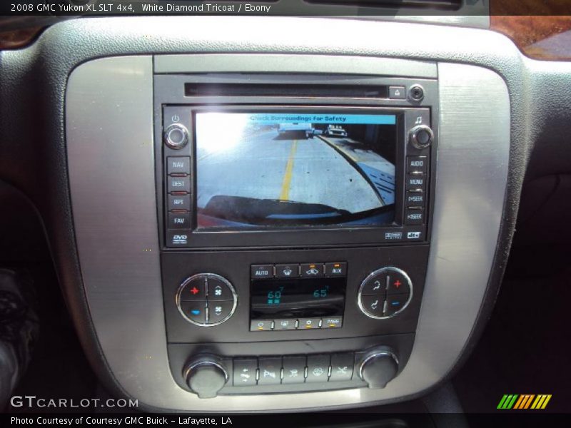 White Diamond Tricoat / Ebony 2008 GMC Yukon XL SLT 4x4