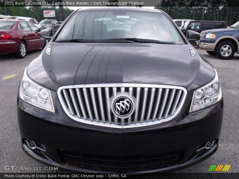 Carbon Black Metallic / Dark Titanium/Light Titanium 2011 Buick LaCrosse CXL