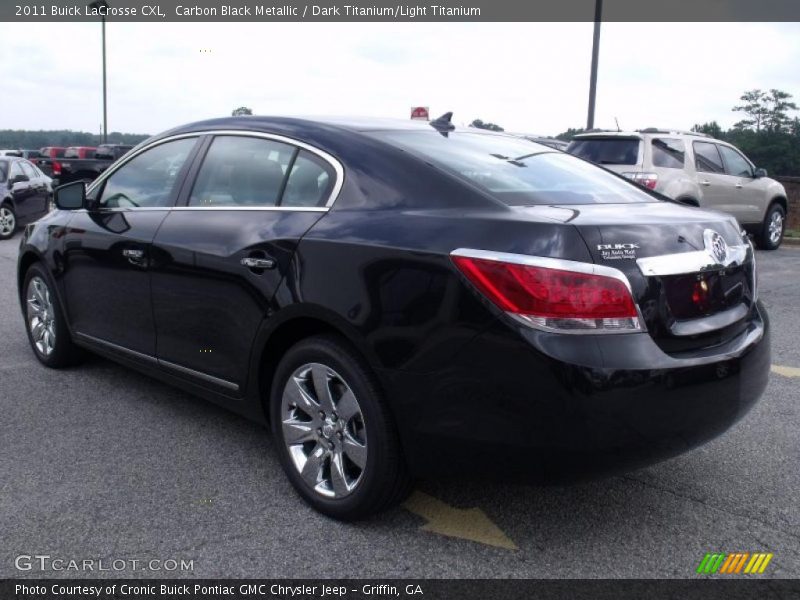 Carbon Black Metallic / Dark Titanium/Light Titanium 2011 Buick LaCrosse CXL