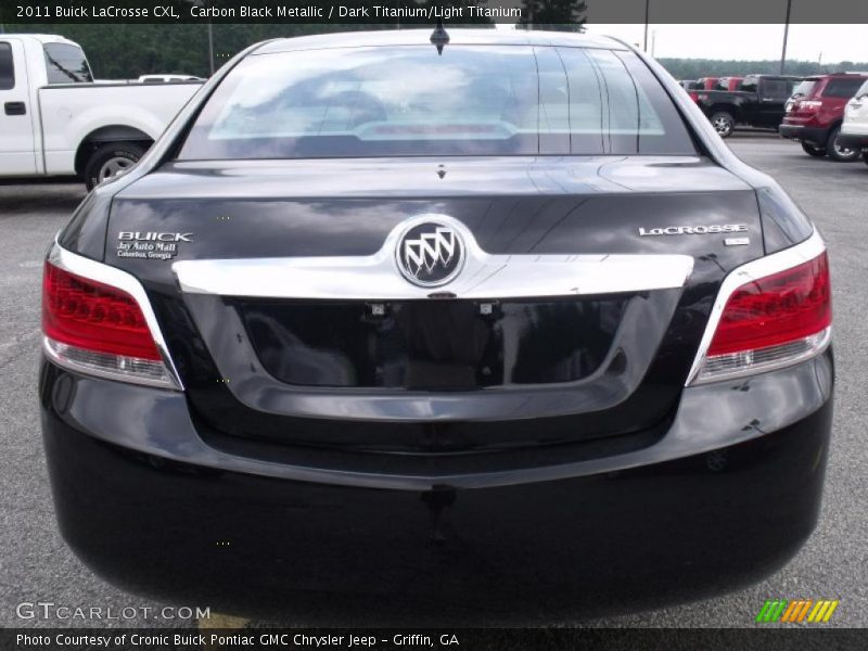 Carbon Black Metallic / Dark Titanium/Light Titanium 2011 Buick LaCrosse CXL