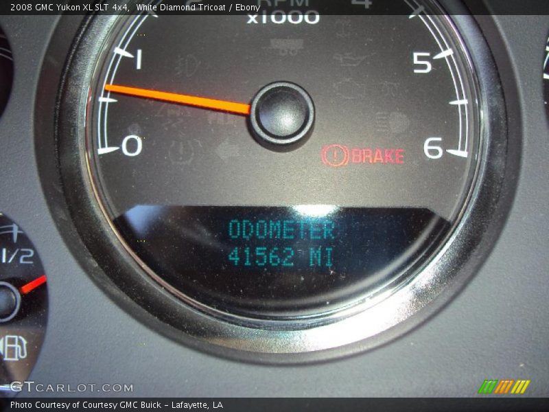 White Diamond Tricoat / Ebony 2008 GMC Yukon XL SLT 4x4