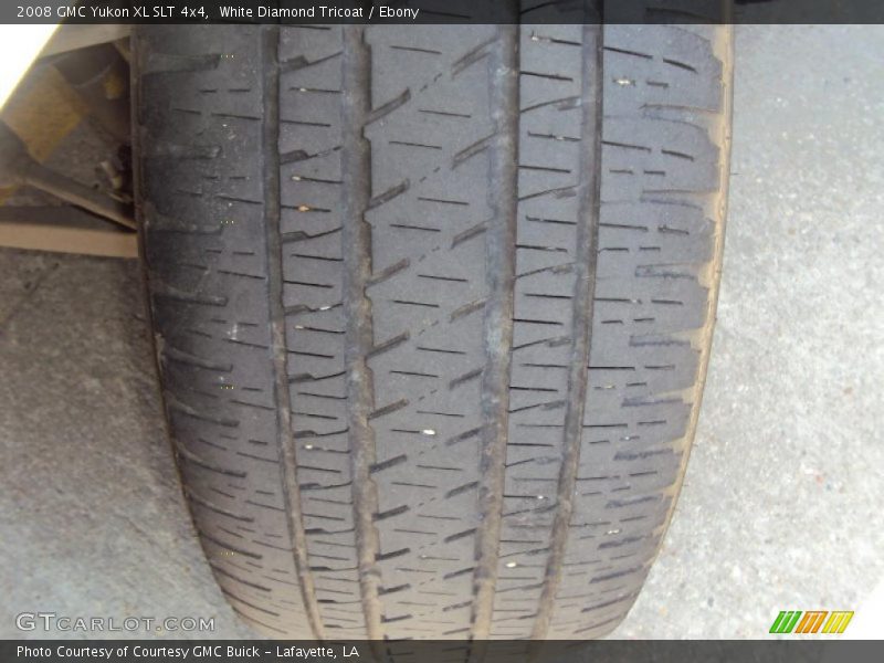 White Diamond Tricoat / Ebony 2008 GMC Yukon XL SLT 4x4