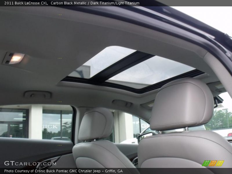 Carbon Black Metallic / Dark Titanium/Light Titanium 2011 Buick LaCrosse CXL