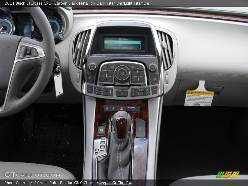 Carbon Black Metallic / Dark Titanium/Light Titanium 2011 Buick LaCrosse CXL