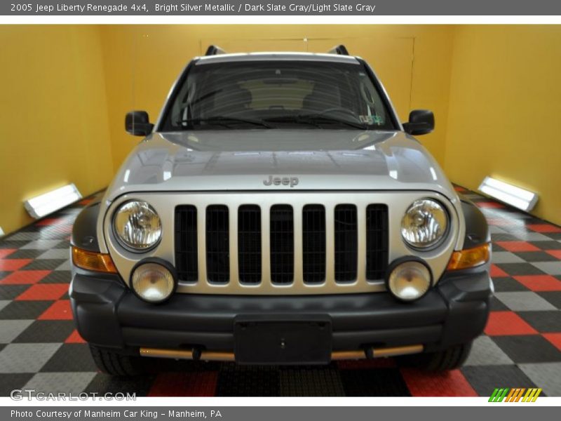 Bright Silver Metallic / Dark Slate Gray/Light Slate Gray 2005 Jeep Liberty Renegade 4x4