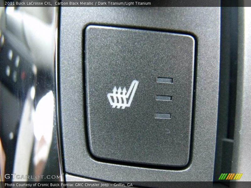 Carbon Black Metallic / Dark Titanium/Light Titanium 2011 Buick LaCrosse CXL