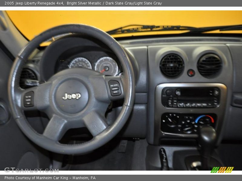 Bright Silver Metallic / Dark Slate Gray/Light Slate Gray 2005 Jeep Liberty Renegade 4x4