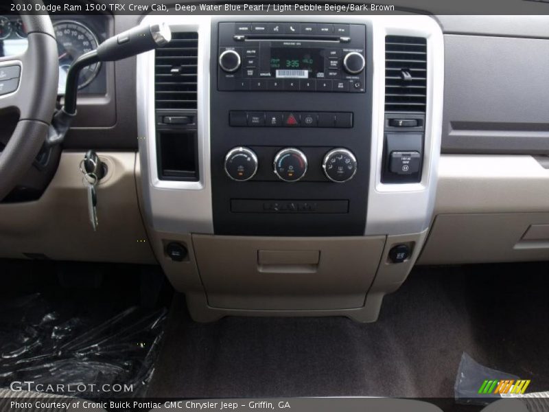 Deep Water Blue Pearl / Light Pebble Beige/Bark Brown 2010 Dodge Ram 1500 TRX Crew Cab