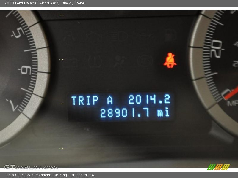 Black / Stone 2008 Ford Escape Hybrid 4WD