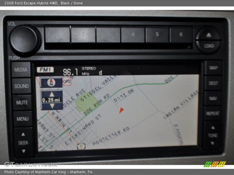Black / Stone 2008 Ford Escape Hybrid 4WD