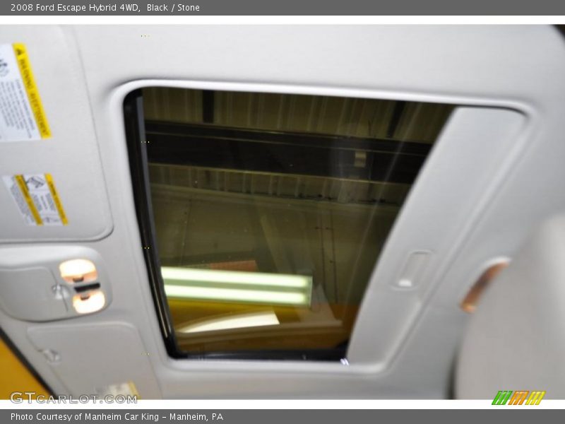 Black / Stone 2008 Ford Escape Hybrid 4WD