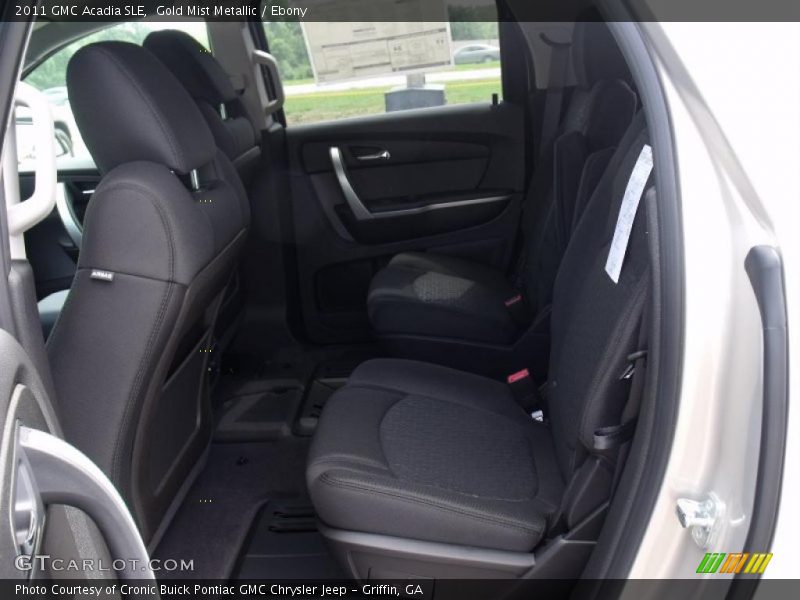 Gold Mist Metallic / Ebony 2011 GMC Acadia SLE