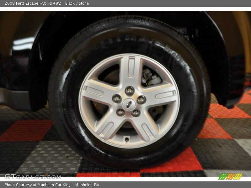 Black / Stone 2008 Ford Escape Hybrid 4WD