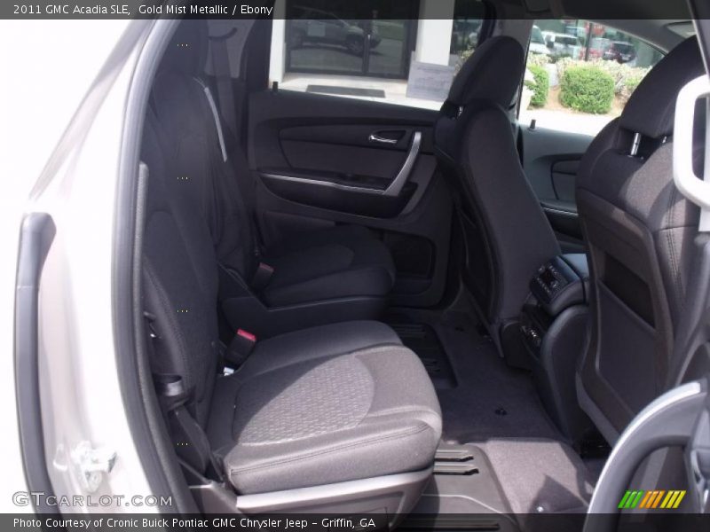 Gold Mist Metallic / Ebony 2011 GMC Acadia SLE