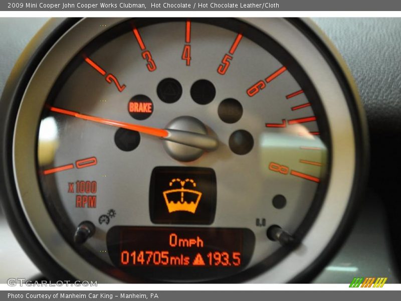 Hot Chocolate / Hot Chocolate Leather/Cloth 2009 Mini Cooper John Cooper Works Clubman