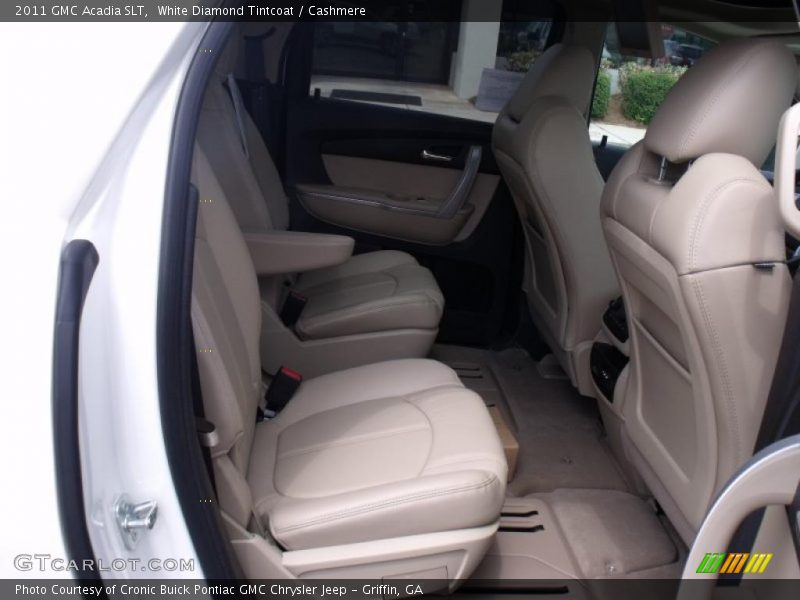 White Diamond Tintcoat / Cashmere 2011 GMC Acadia SLT