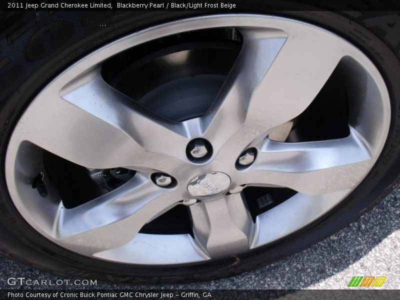 Blackberry Pearl / Black/Light Frost Beige 2011 Jeep Grand Cherokee Limited