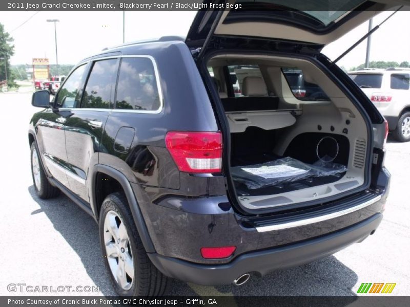 Blackberry Pearl / Black/Light Frost Beige 2011 Jeep Grand Cherokee Limited