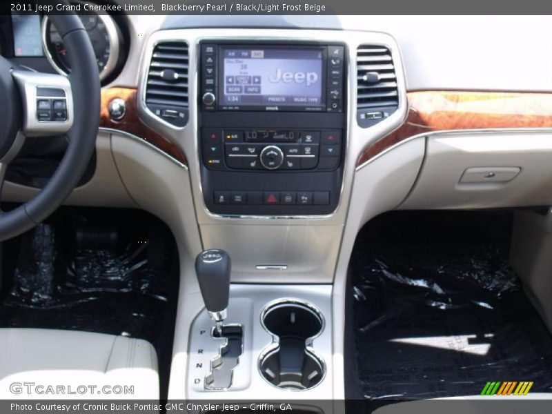 Blackberry Pearl / Black/Light Frost Beige 2011 Jeep Grand Cherokee Limited