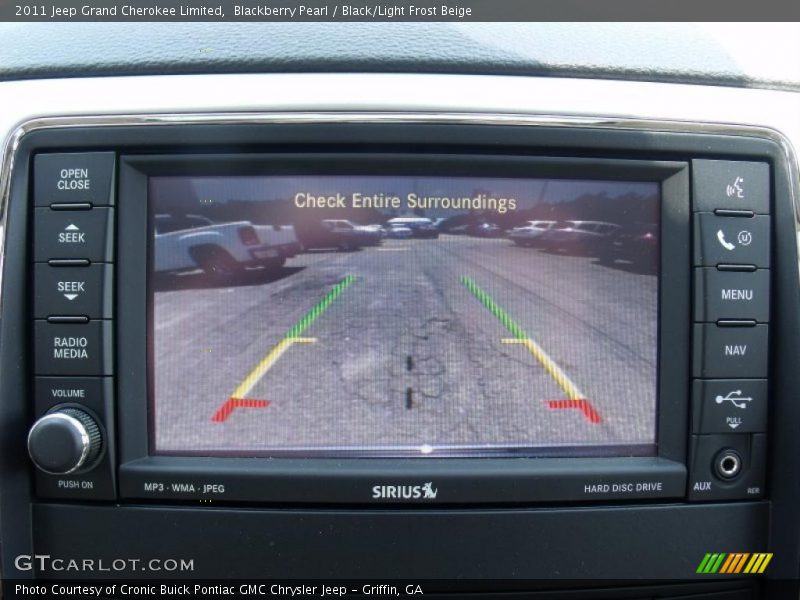 Blackberry Pearl / Black/Light Frost Beige 2011 Jeep Grand Cherokee Limited