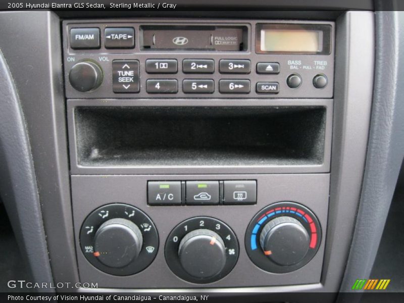 Sterling Metallic / Gray 2005 Hyundai Elantra GLS Sedan