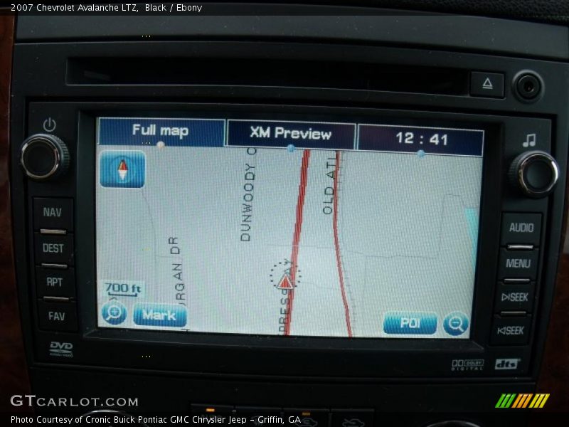Black / Ebony 2007 Chevrolet Avalanche LTZ