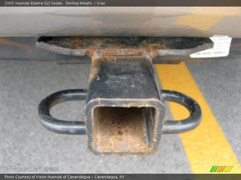 Sterling Metallic / Gray 2005 Hyundai Elantra GLS Sedan