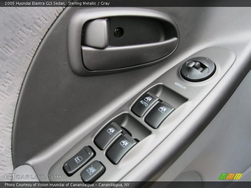 Sterling Metallic / Gray 2005 Hyundai Elantra GLS Sedan