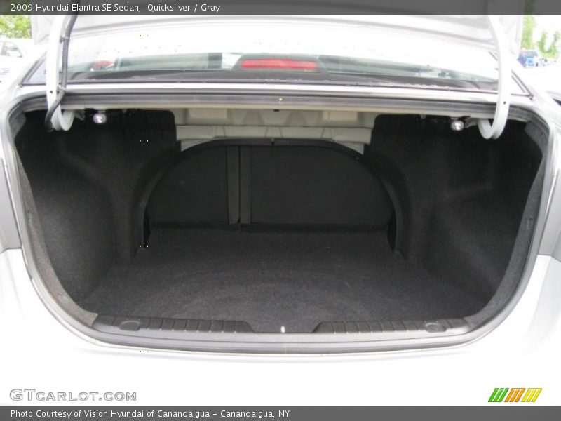Quicksilver / Gray 2009 Hyundai Elantra SE Sedan