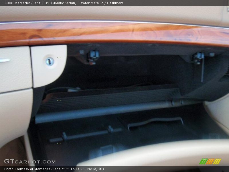 Pewter Metallic / Cashmere 2008 Mercedes-Benz E 350 4Matic Sedan