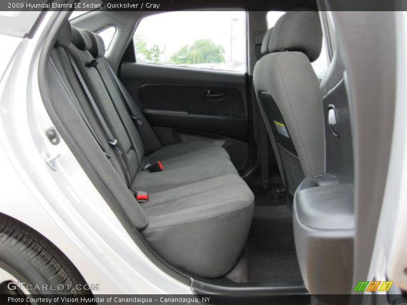 Quicksilver / Gray 2009 Hyundai Elantra SE Sedan