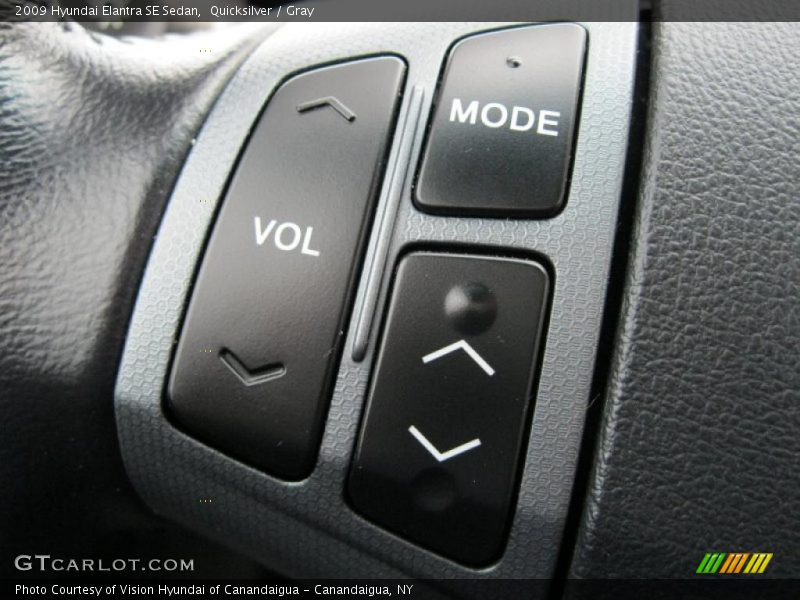 Quicksilver / Gray 2009 Hyundai Elantra SE Sedan