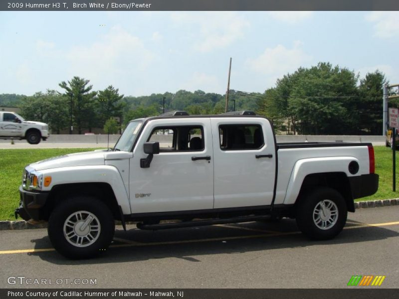 Birch White / Ebony/Pewter 2009 Hummer H3 T