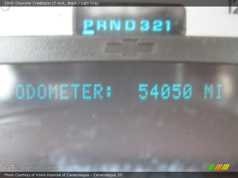 Black / Light Gray 2005 Chevrolet TrailBlazer LT 4x4