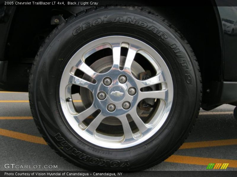 Black / Light Gray 2005 Chevrolet TrailBlazer LT 4x4