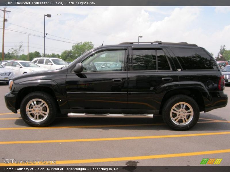 Black / Light Gray 2005 Chevrolet TrailBlazer LT 4x4