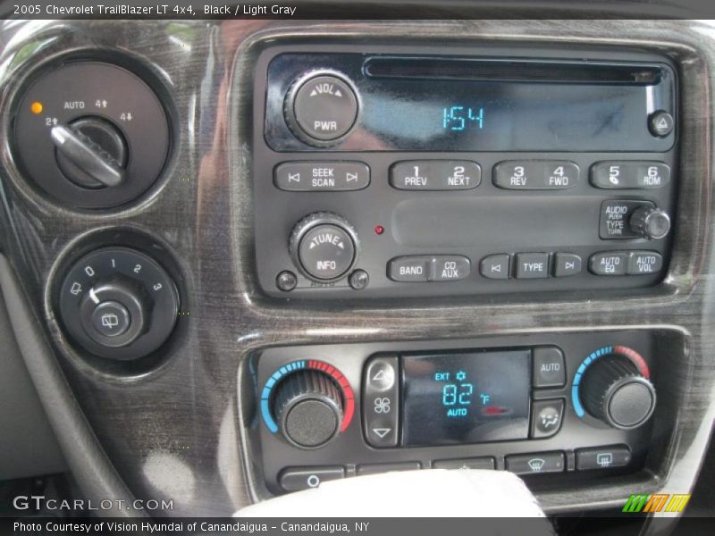 Black / Light Gray 2005 Chevrolet TrailBlazer LT 4x4