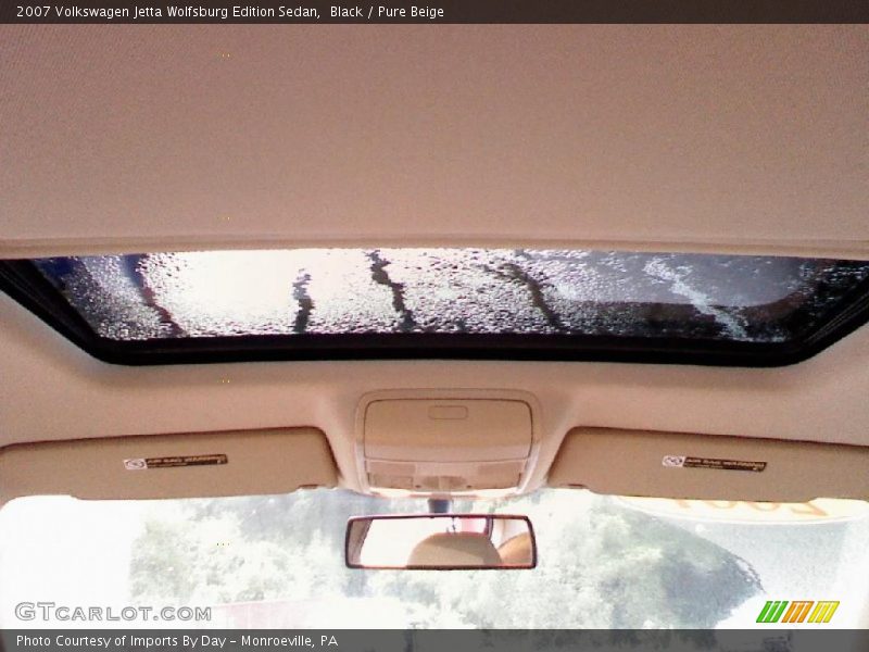 Black / Pure Beige 2007 Volkswagen Jetta Wolfsburg Edition Sedan