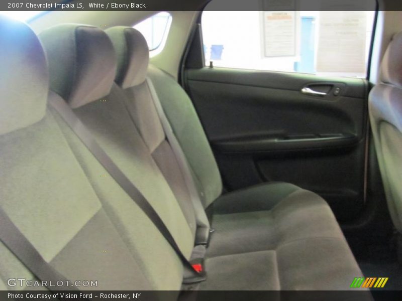 White / Ebony Black 2007 Chevrolet Impala LS