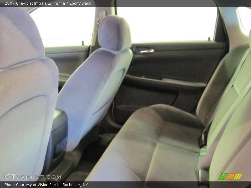 White / Ebony Black 2007 Chevrolet Impala LS