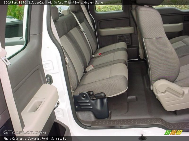 Oxford White / Stone/Medium Stone 2009 Ford F150 XL SuperCab 4x4