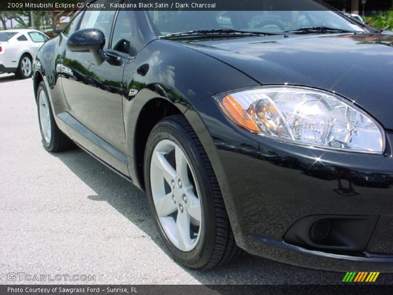 Kalapana Black Satin / Dark Charcoal 2009 Mitsubishi Eclipse GS Coupe