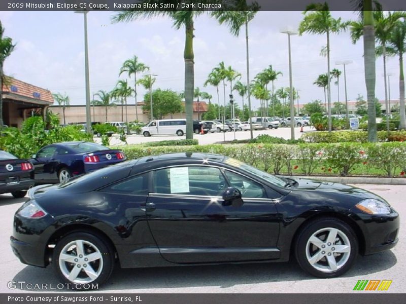 Kalapana Black Satin / Dark Charcoal 2009 Mitsubishi Eclipse GS Coupe