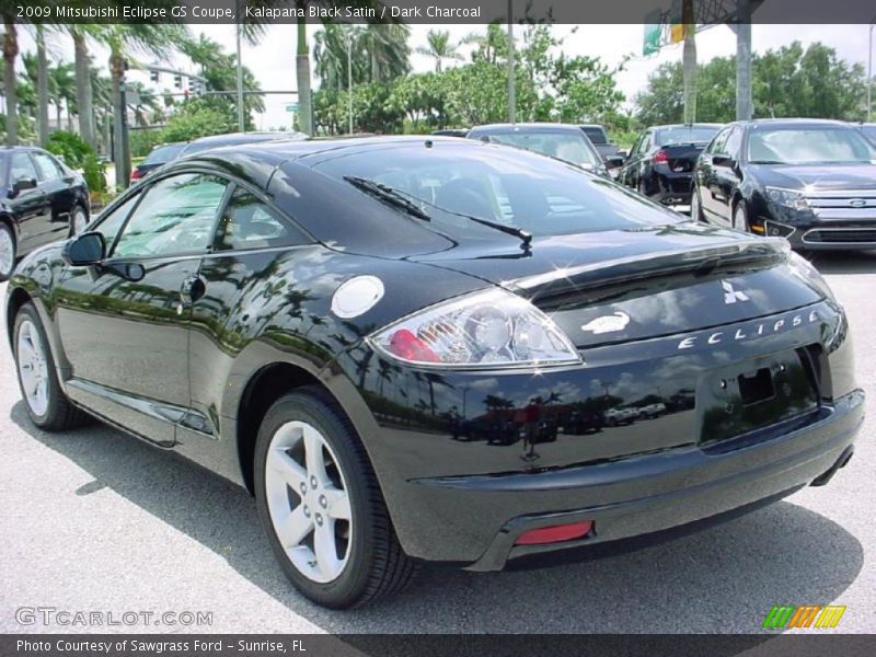 Kalapana Black Satin / Dark Charcoal 2009 Mitsubishi Eclipse GS Coupe