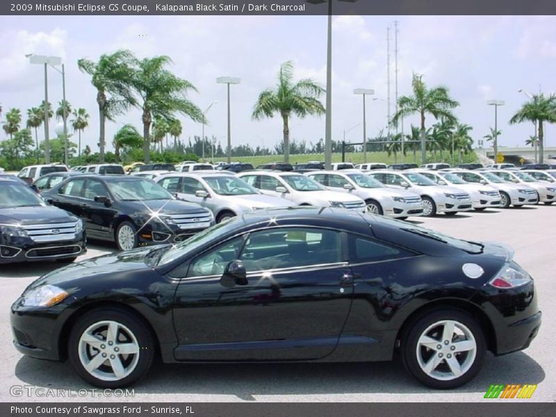 Kalapana Black Satin / Dark Charcoal 2009 Mitsubishi Eclipse GS Coupe