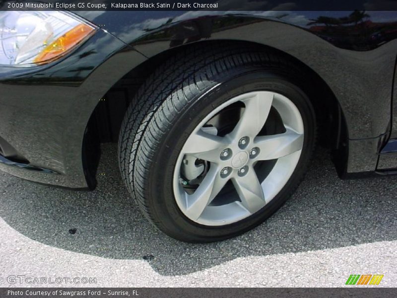 Kalapana Black Satin / Dark Charcoal 2009 Mitsubishi Eclipse GS Coupe