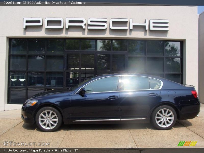 Blue Onyx Pearl / Cashmere 2006 Lexus GS 300 AWD