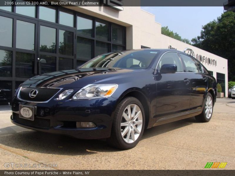 Blue Onyx Pearl / Cashmere 2006 Lexus GS 300 AWD